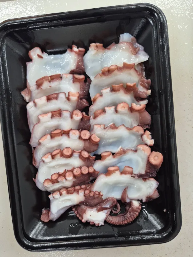 Boiled Octopus Sashimi