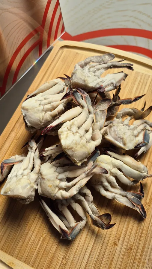 Kkotge. Cut/Clean BlueSwimmingCrab