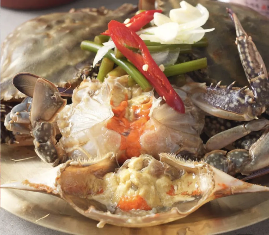 Soy Sauced Crab.with Roe